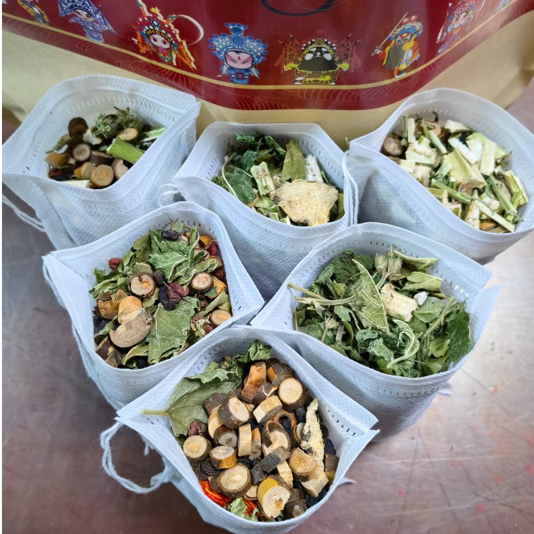百年方氏草本泡脚包 艾叶老姜益母草洗脚包 艾草沐足包红花足浴包