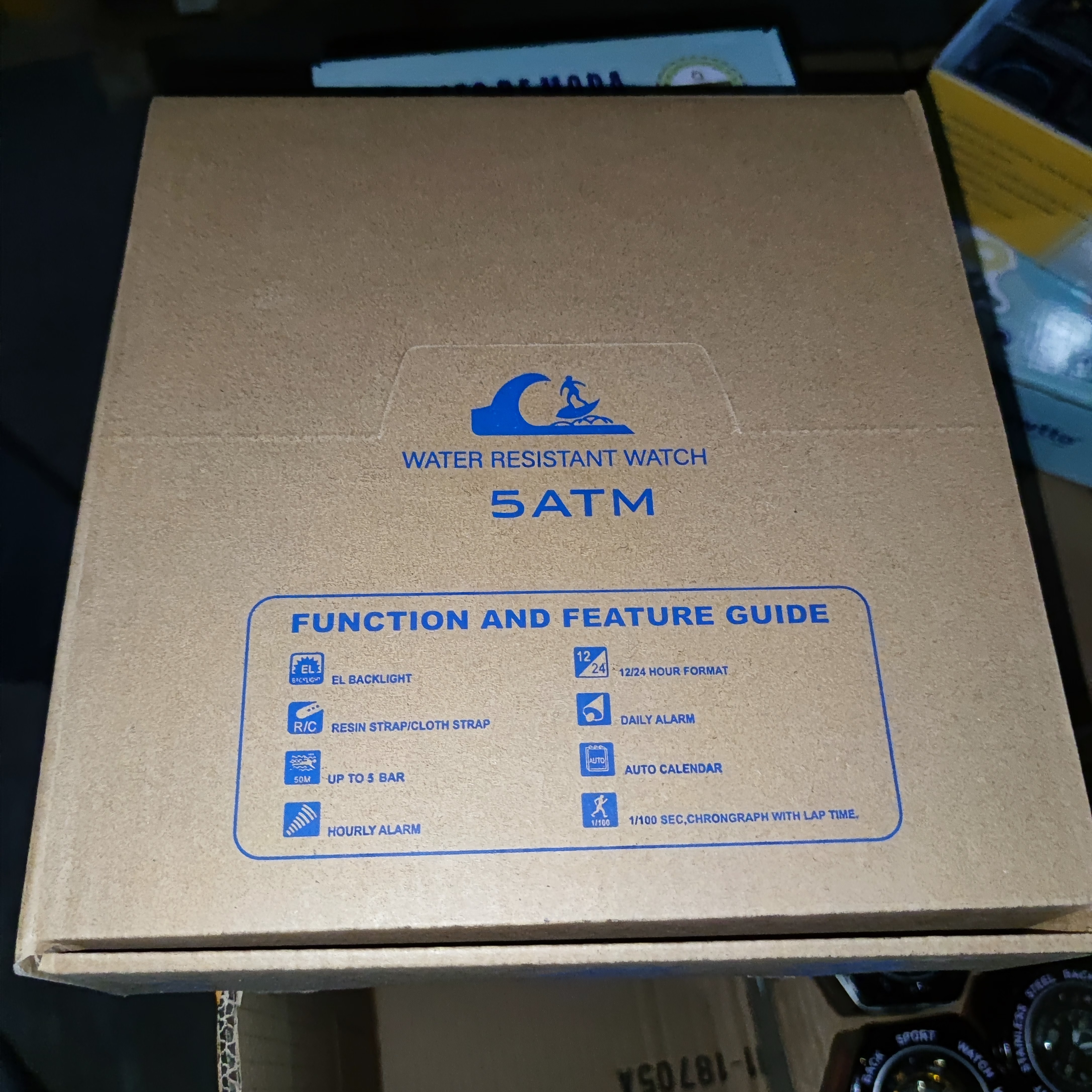 全新未使用  【QD-05】乐拍 颜色不挑 5ATM电子手表盒