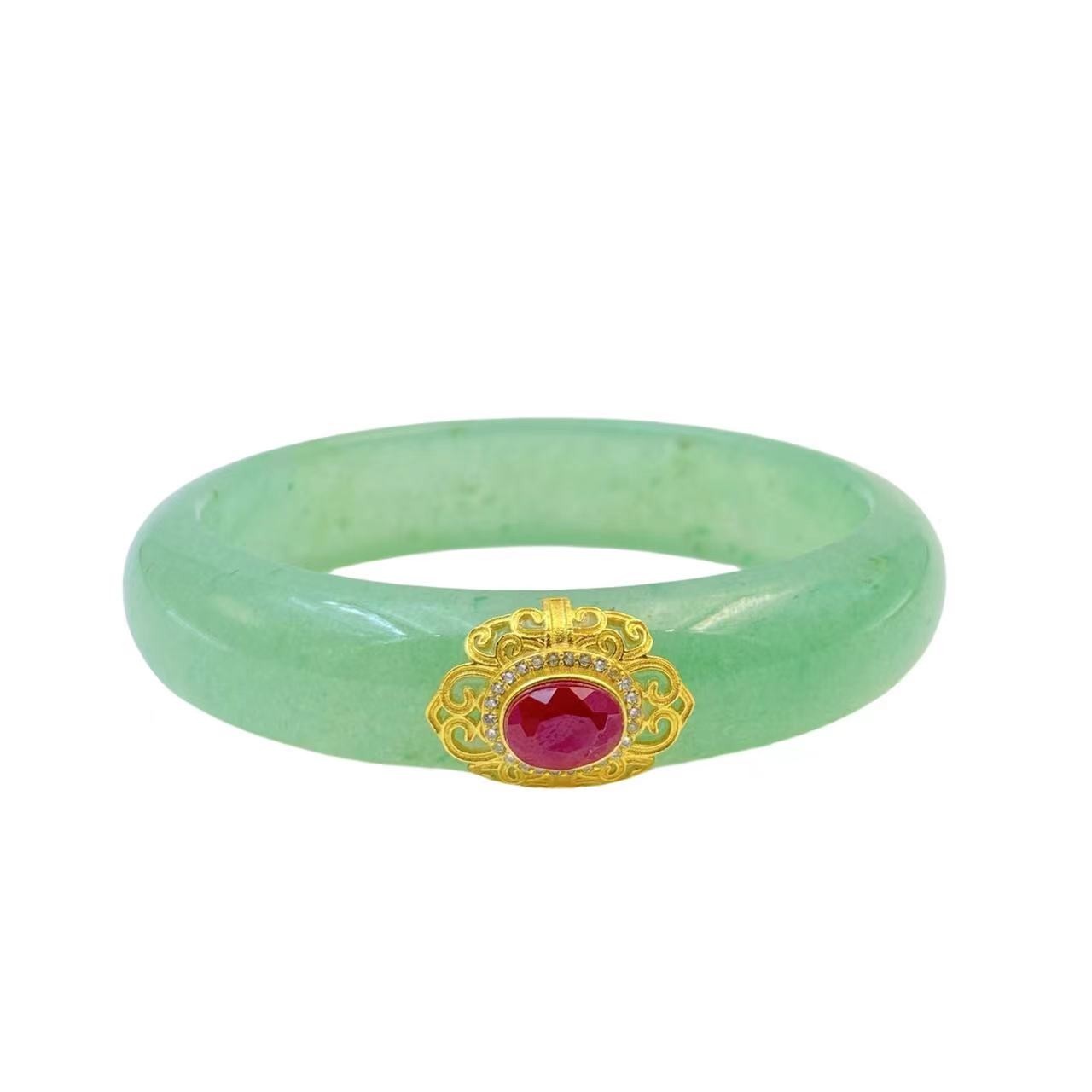 【潇洒哥专属】红宝石东陵气质手镯S653（多样性）（赠包装）合金