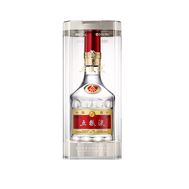 五粮液普五八代 传承工艺佳节商务赠礼  浓香型白酒 52度500ml*1