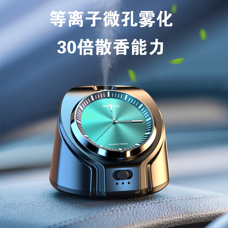 黑科技智能车载香薰机汽车内香水持久淡香氛高级感摆件男车上用品