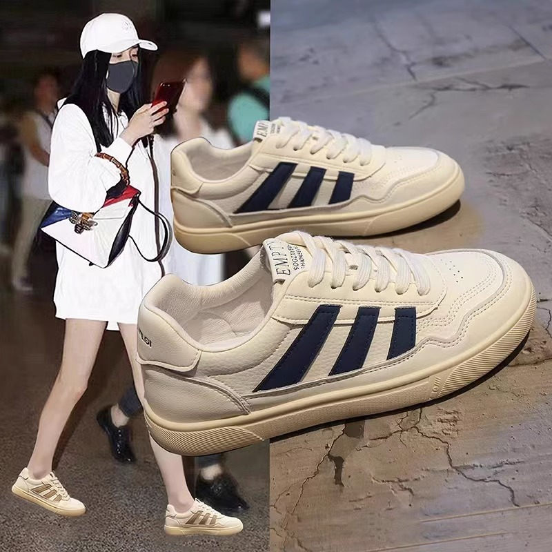 回力瑞小白鞋女2023夏秋季平底板鞋休闲百搭透气学生运动女鞋韩版