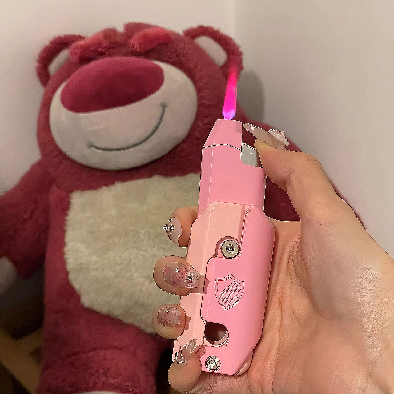 炫酷网红3D萝卜刀便携点火器创意充气打火机防风个性高颜值送男友