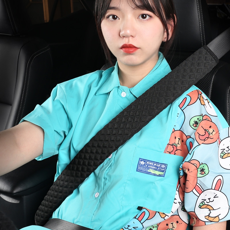 新款安全带护肩套夏车内饰高档冰感耐磨防勒长途货车加长缓解压力