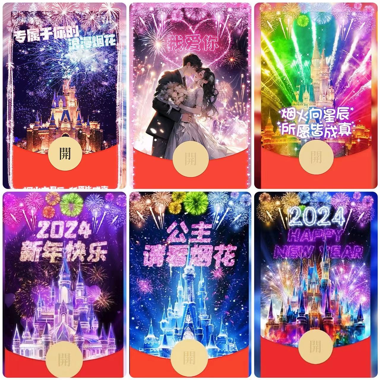 烟花红包设计封面服务音乐动态视频
