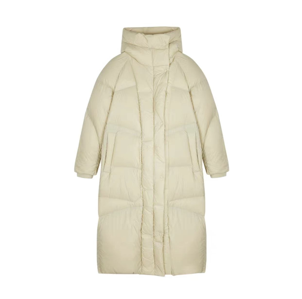 TY-【天邑严选】冬季长款羽绒服立领加厚女短外套QQ7777