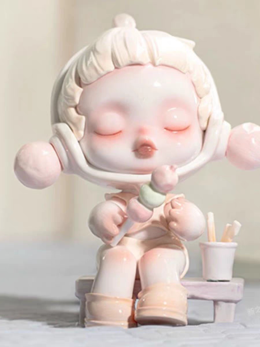 泡泡玛特温度系列盲盒SKULLPANDA潮玩盲盒手办玩具卡通版摆件礼物
