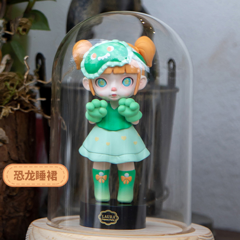 【拆盒】LAURA劳拉3代动物睡衣系列盲盒少女派对潮玩具公仔手办儿童