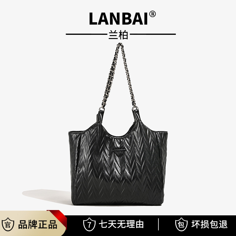【妮可专属】褶托特包女新款时尚通勤百搭大包包女腋下单肩包Y935