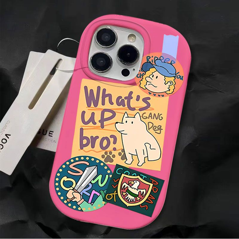 标签小狗苹果15手机壳iphone13/14promax防摔12/11软78P可爱XR/XS