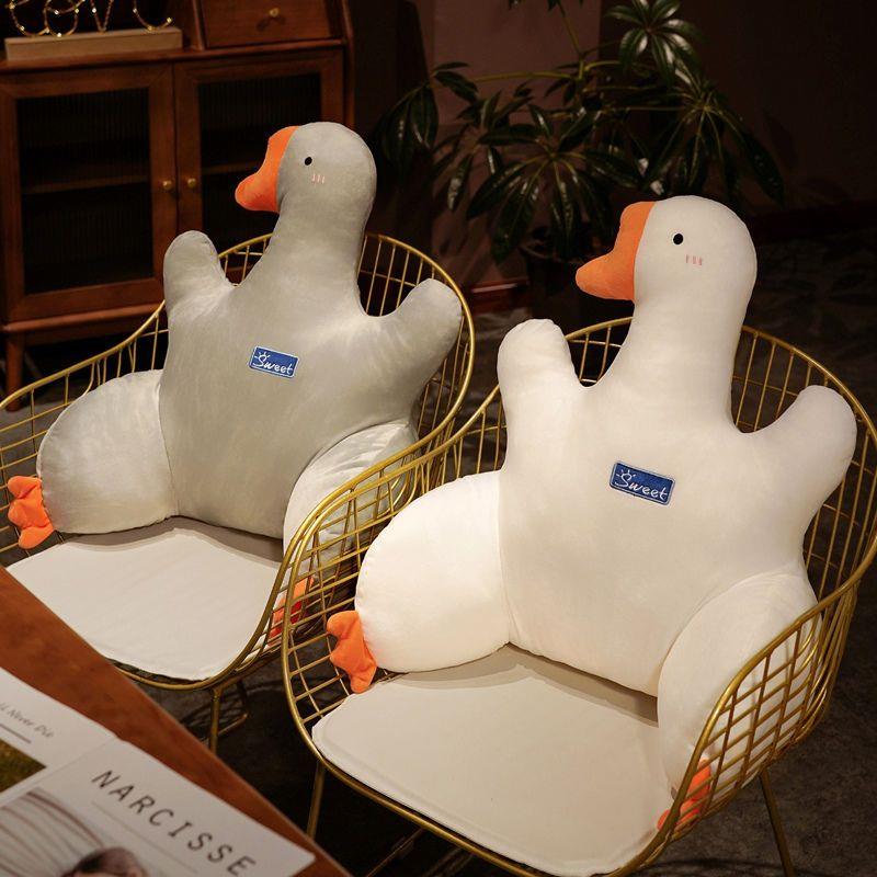 大鹅办公室腰靠垫久坐护腰座椅靠垫靠背宿舍沙发坐椅靠枕腰枕W54