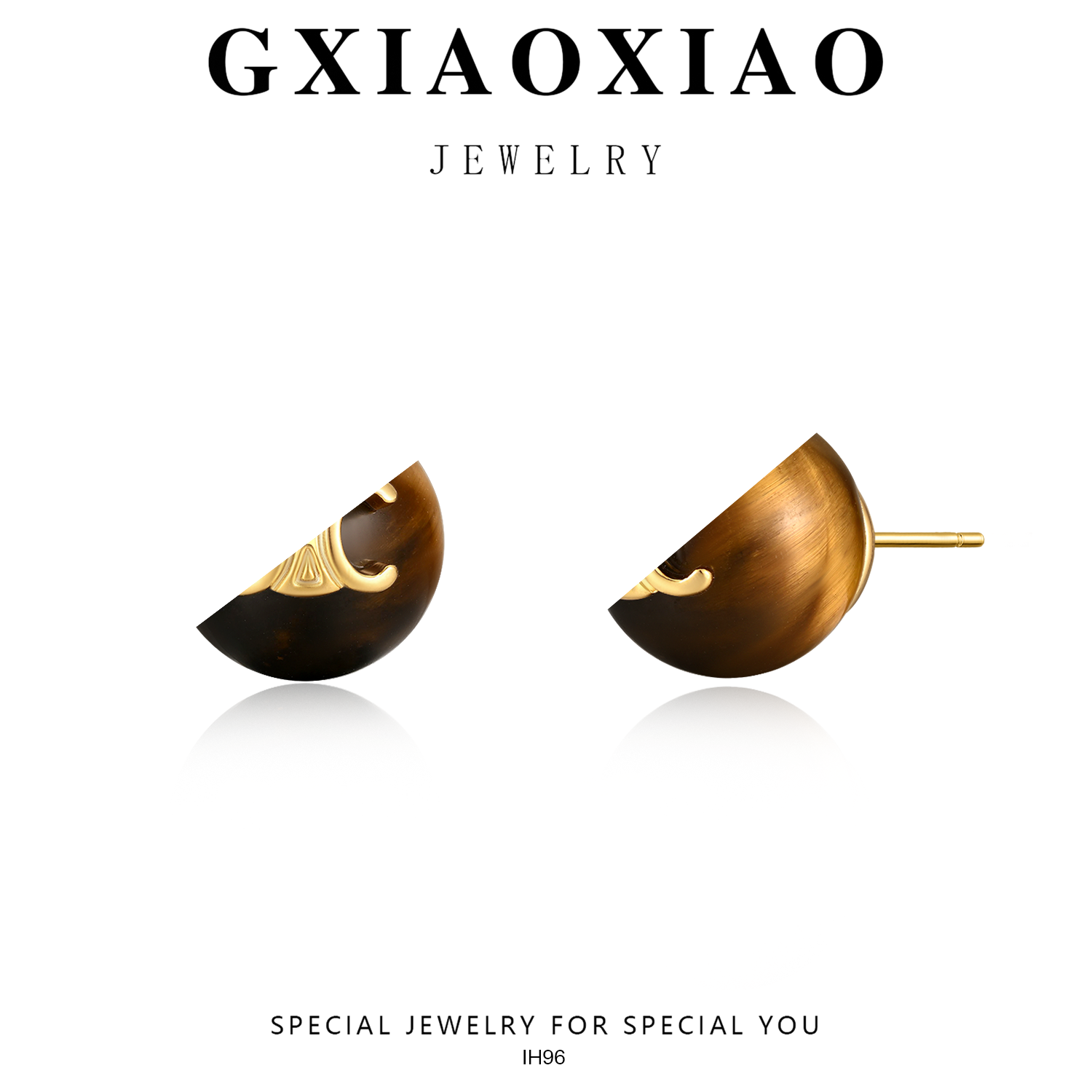铜合金耳饰 GXX IH96 轻奢气质高级感时尚百搭精致耳环ins女款