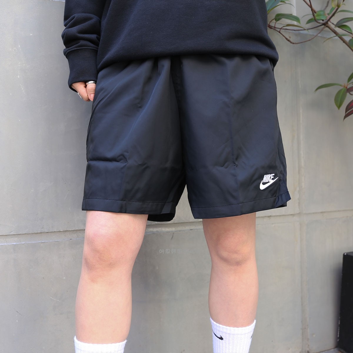 Nike/耐克男子网眼梭织速干刺绣小LOGO运动休闲短裤AR2383-010
