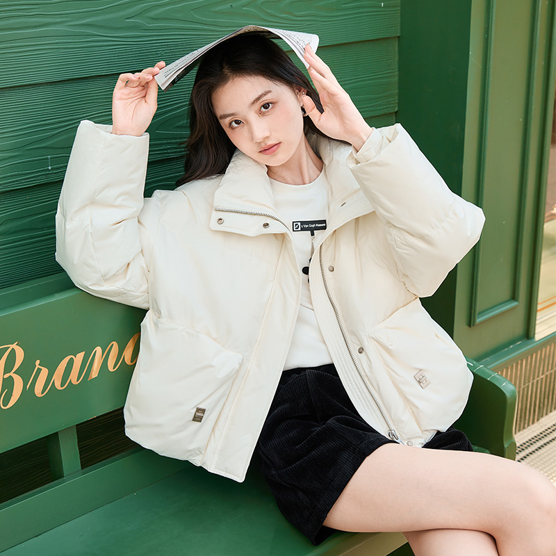 【金拐子专属】4809羽绒服 香影羽绒服女短款2023年冬季新款面