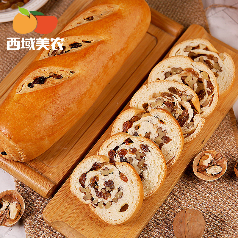 西域美农杂粮大列巴400g*2条 无添加 新鲜低温现烤 优质早餐