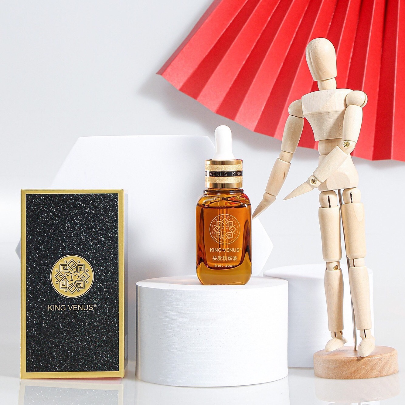 KING VENUS头发精华液大霞同款养发护发精华