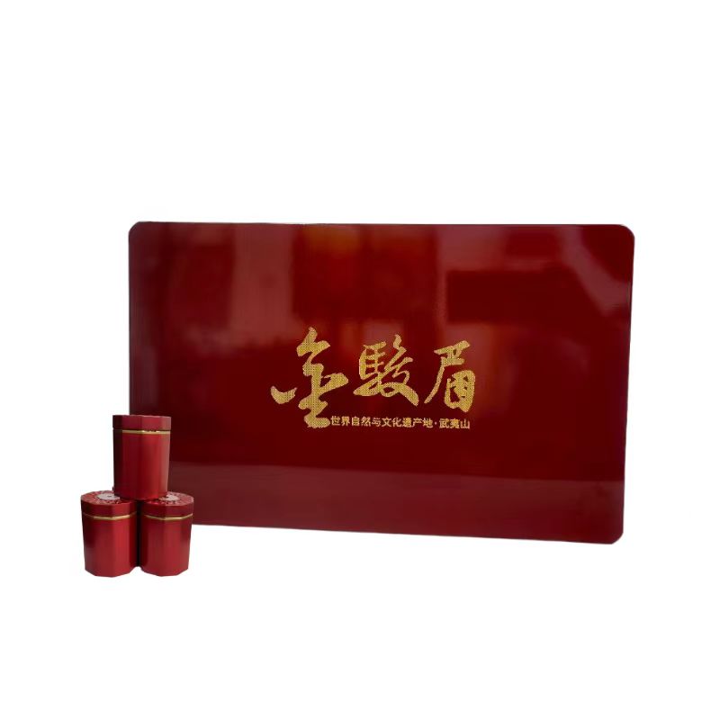 烤漆木盒18罐红茶金骏眉 g送礼 佳品