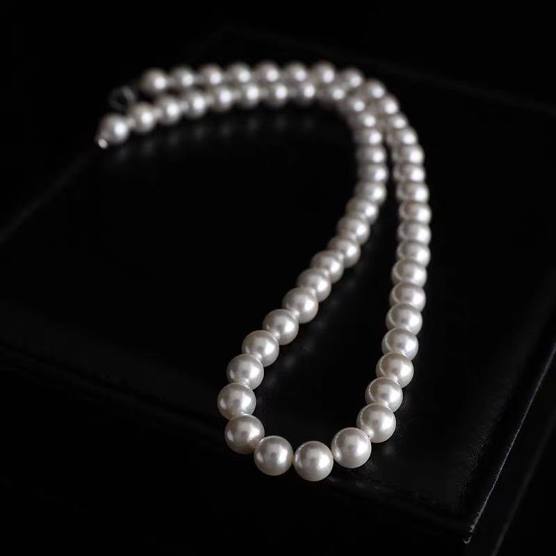 高奢气质白色百搭经典单圈国风项链—WZ