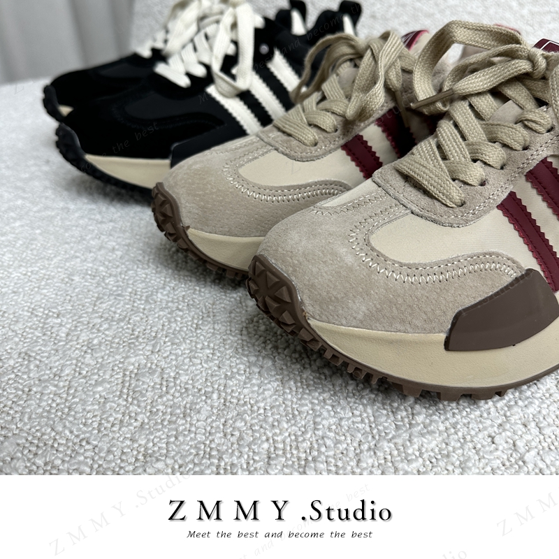 【ZMMY严选私服】新款厚底拼色休闲华夫阿甘鞋