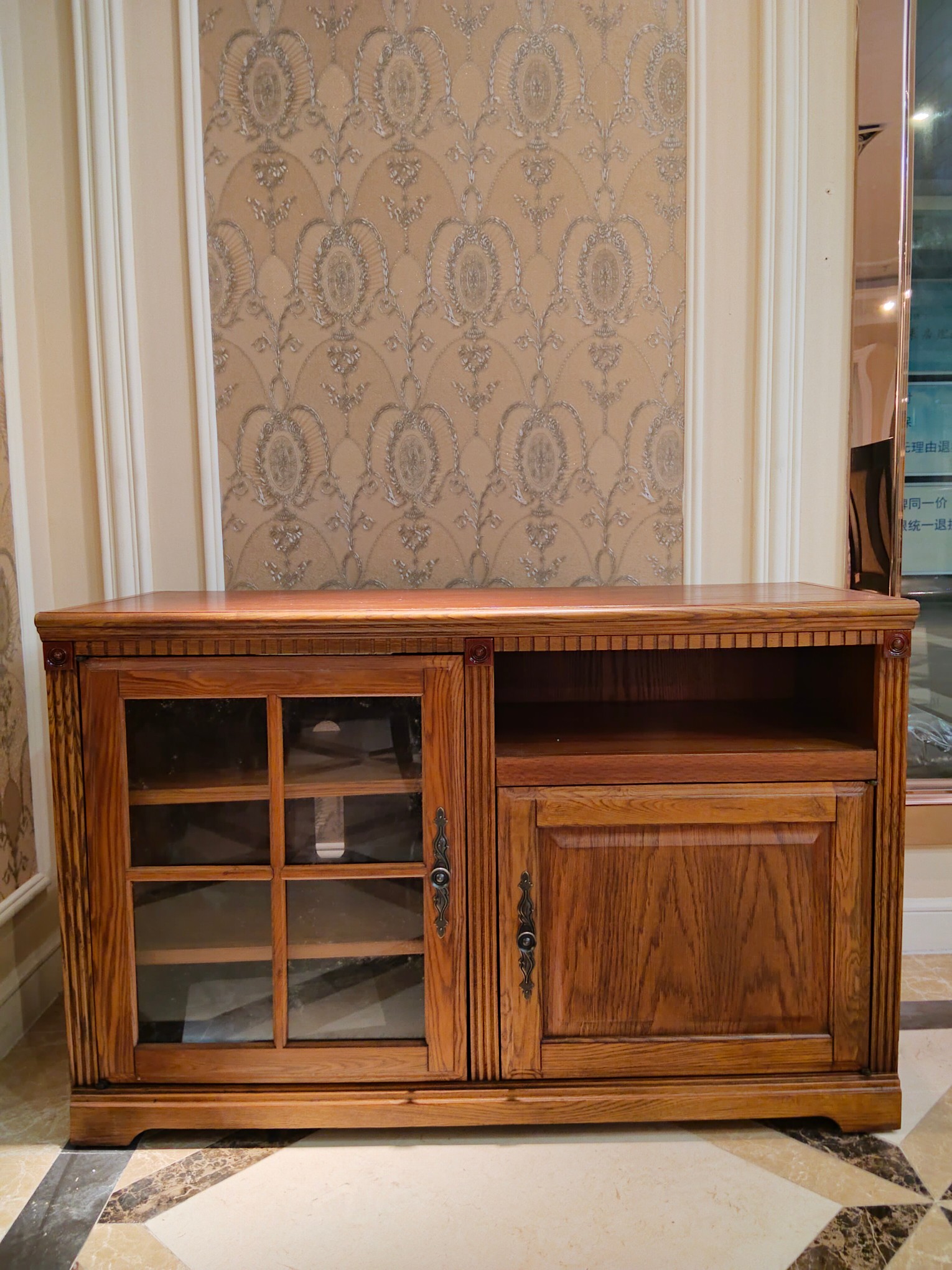 破烂处理 IOT-1645-CHT边柜1130*450*730整 复古简约