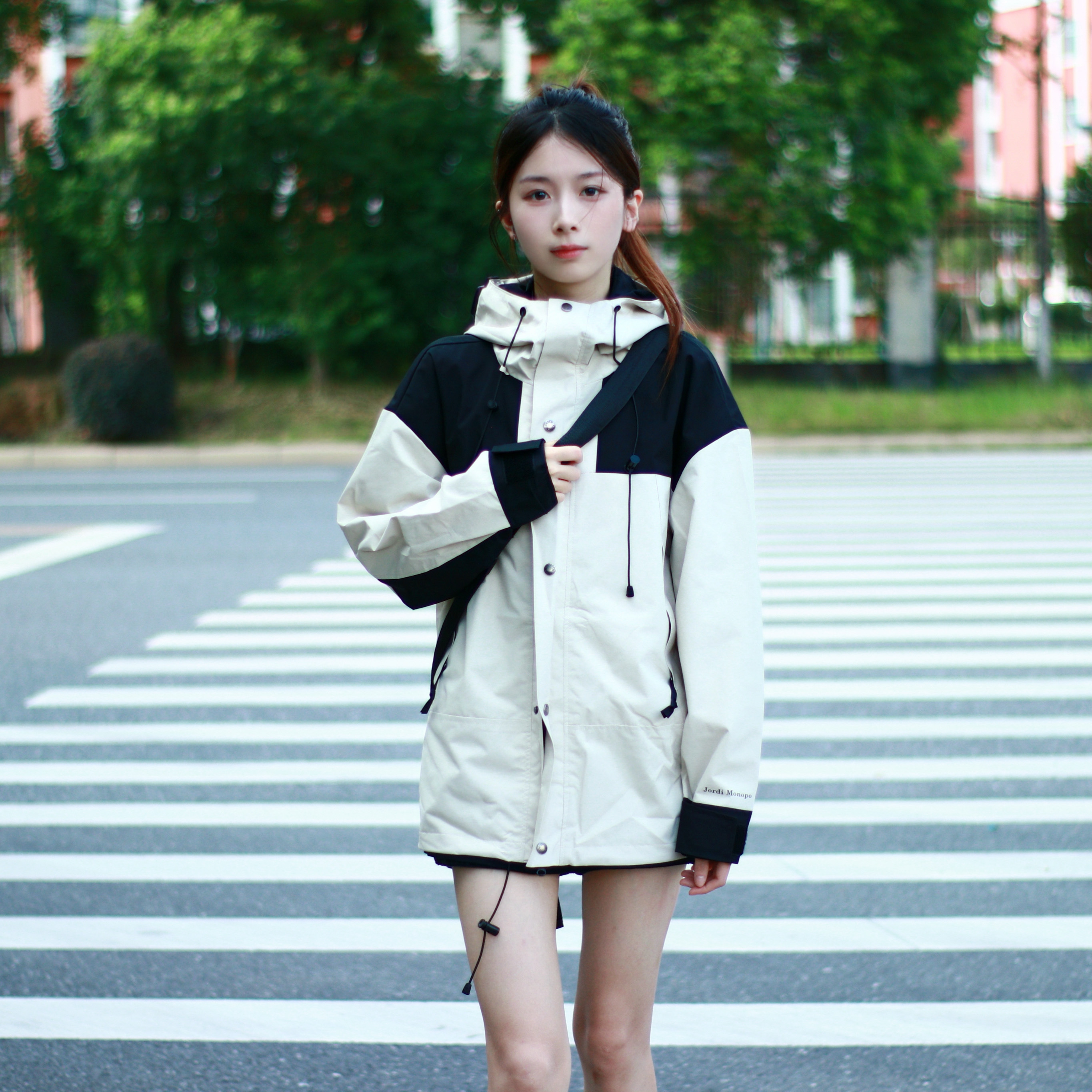 NASALIKE/NASALIKE三合一户外冲锋夹克外套男女同款拼色冲锋衣