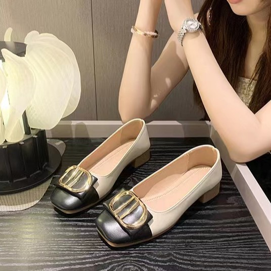 秋季浅口单鞋软底温柔玛丽珍女鞋