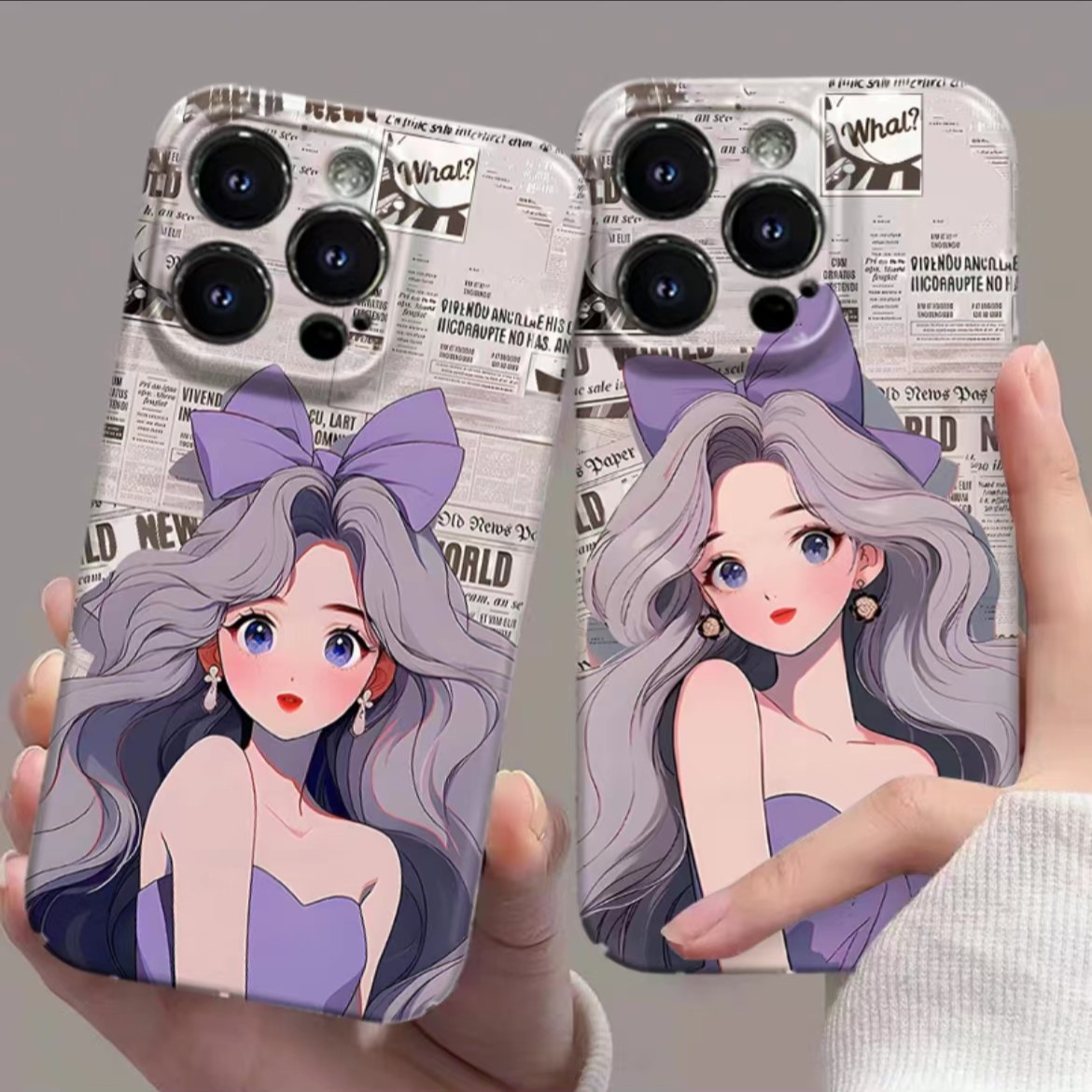 【优品】网红爆款蝴蝶结少女手机壳-全型号可下单