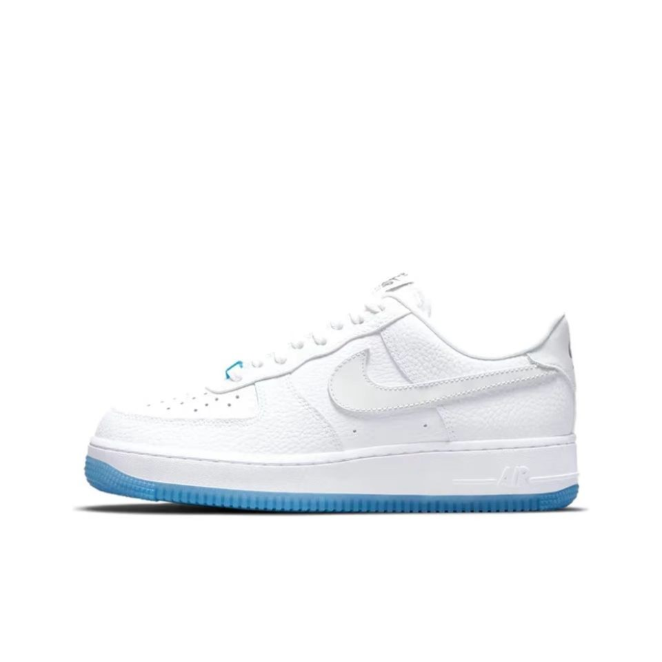 Nike耐克女款airforce变色龙蓝勾蓝红板鞋复古休闲鞋DA8301-101
