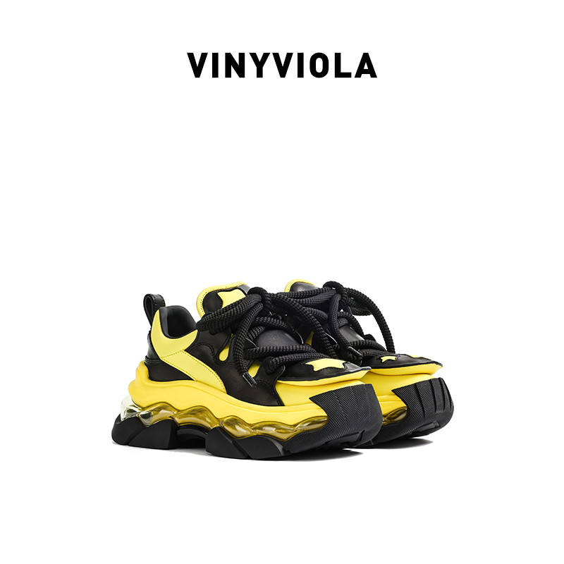 VINYVIOLA24年春季新款老爹鞋【甲壳虫系列·大黄蜂】