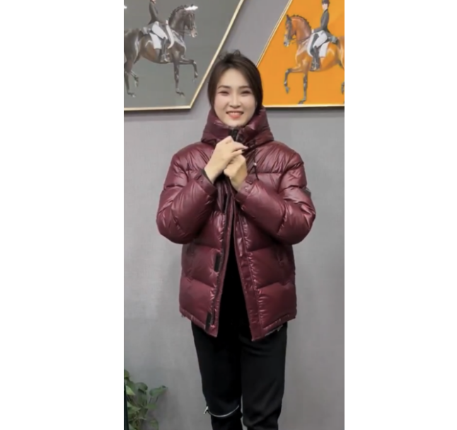 544208 976男士冬季新款时尚休闲外套