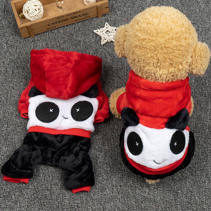 狗狗衣服泰迪博美秋冬装猫咪比熊小狗小型幼犬加绒四脚衣宠物衣服