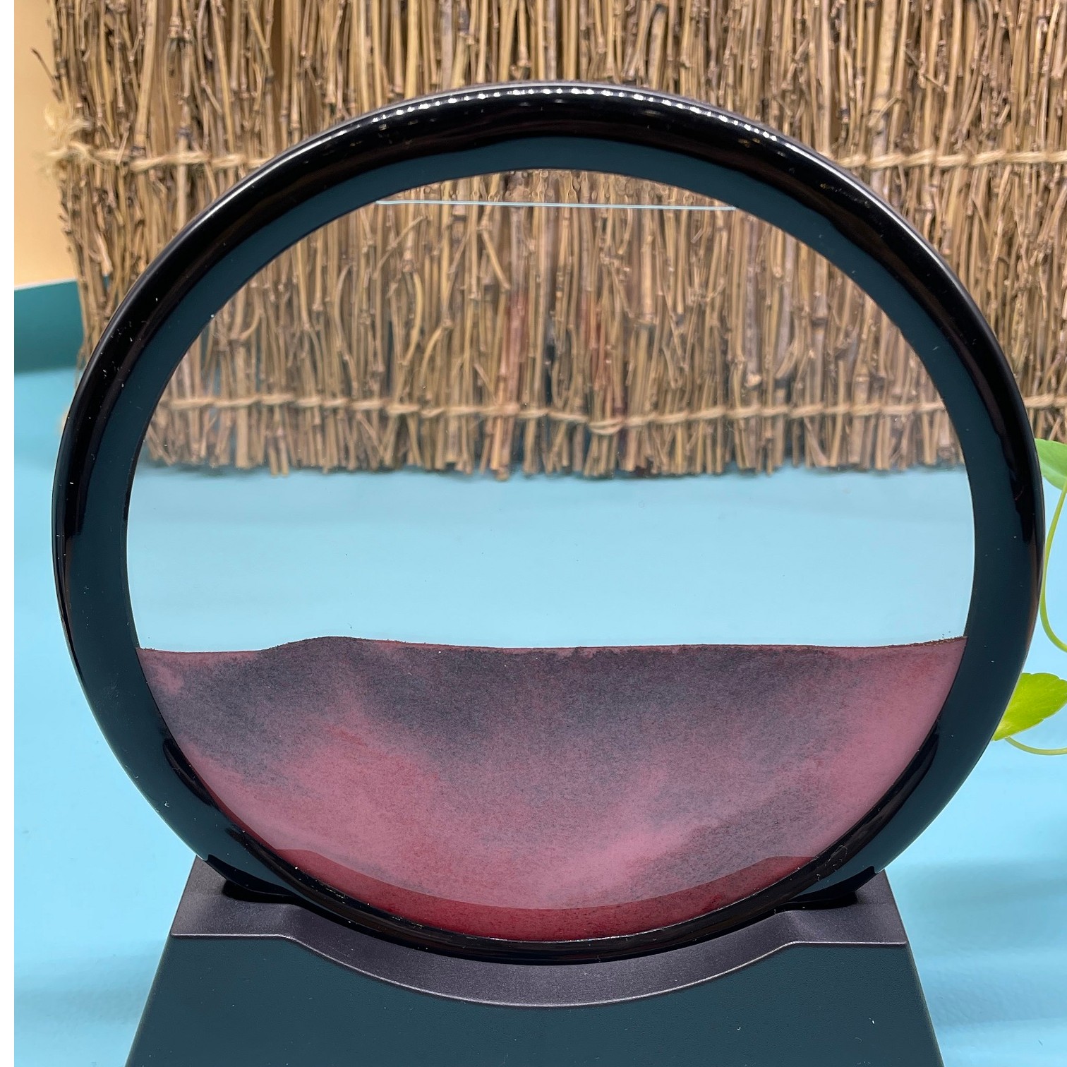 非金属树脂婚庆饰品 【秋子】时尚流沙3D画   摆件