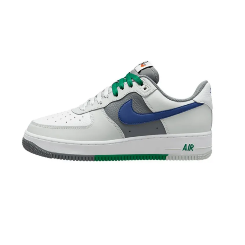 NIKE/耐克男子空军一号低帮复古白绿拼接潮鞋FD2592-001