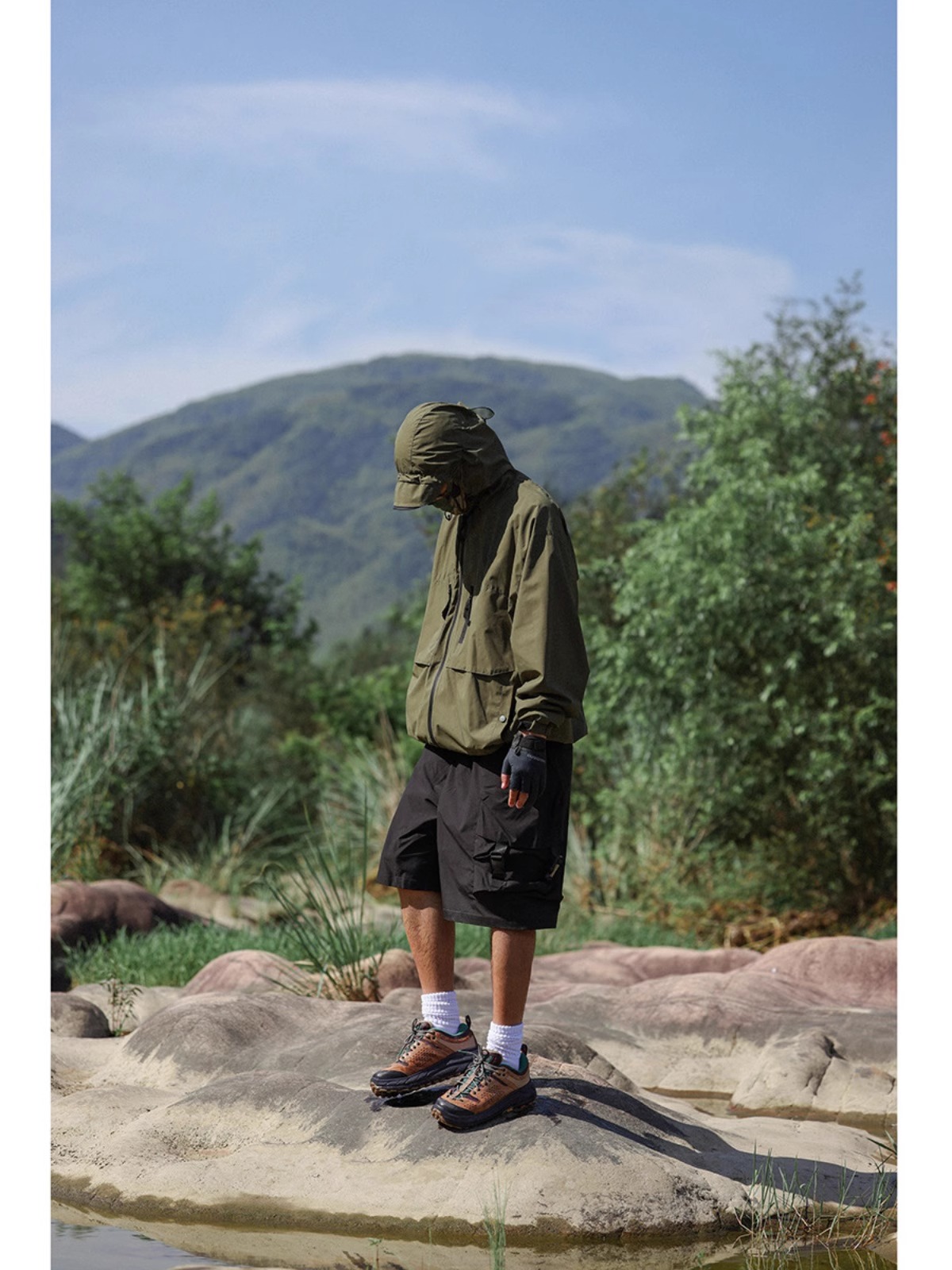 Madness Mdns Wruei OVERCOAT 百搭工装夹克潮牌防风冲锋衣外套