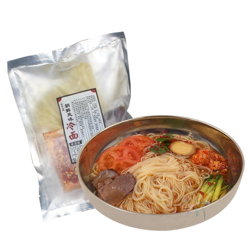 正宗东北大妈冷面朝鲜延边延吉大冷面家庭装真空袋装/0lb蔬菜组合
