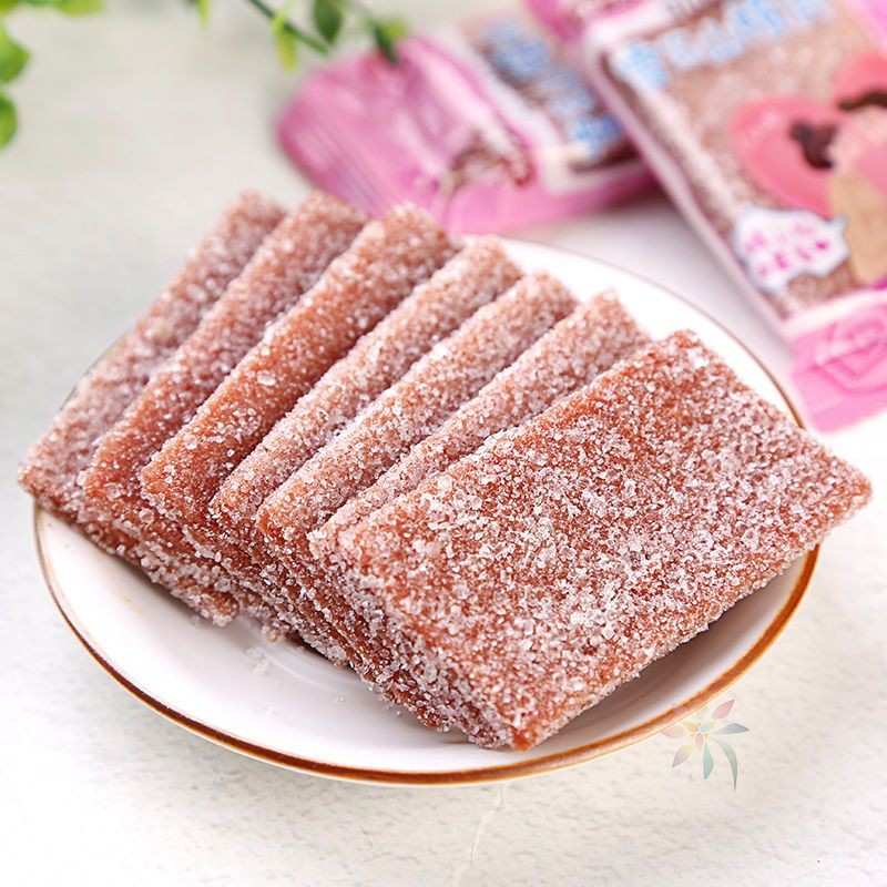 冰糖雪花山楂片山楂糕5斤3斤200g带糖山楂条消食开零/0lb蔬菜组合