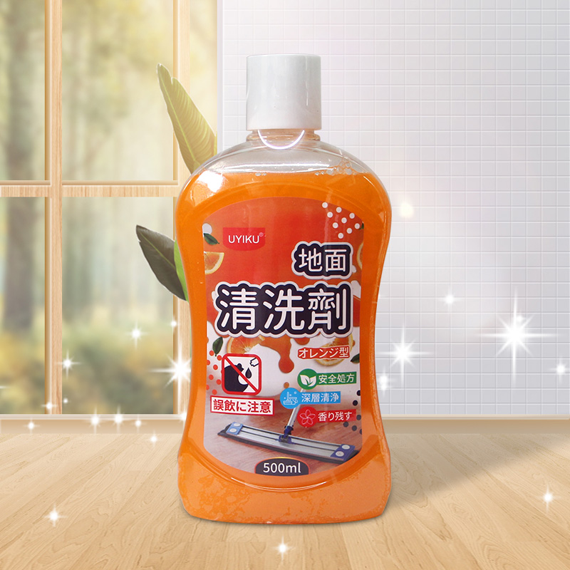 UYIKU地板清洁剂温和去污地面清洗剂500ml