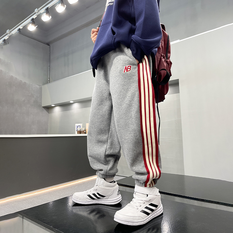 男童运动裤春秋款2023新款大童秋季儿童秋装裤子男孩卫裤10-15岁