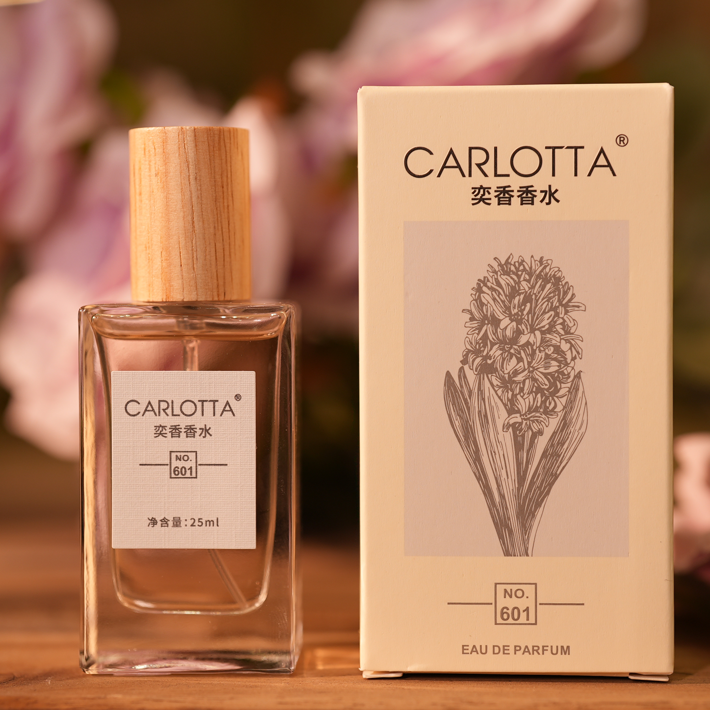 CARLOTTA女士经典香水NO.601事后清晨香水25ml