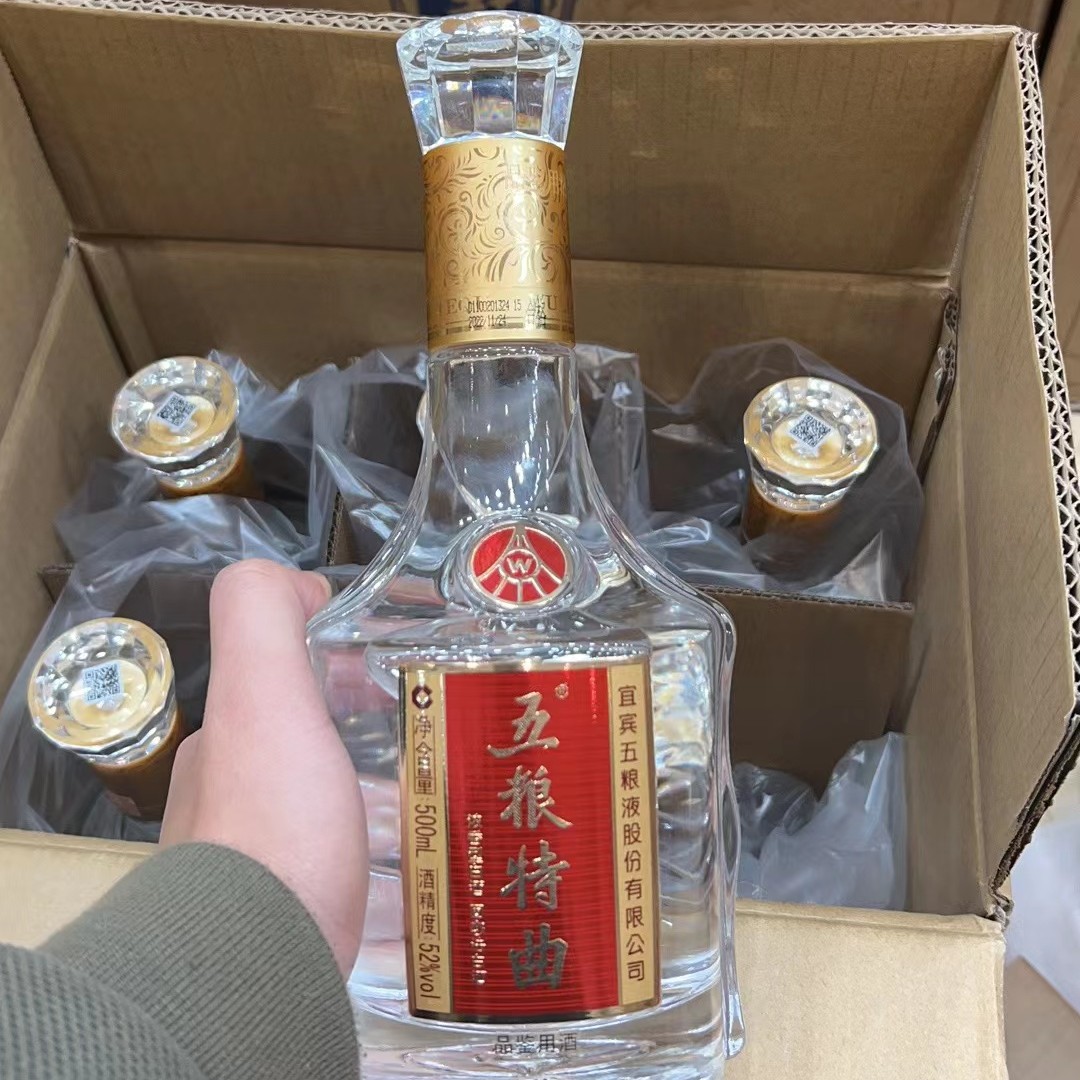 问醉推荐-（光瓶品鉴）酒浓香型白酒52度500ml