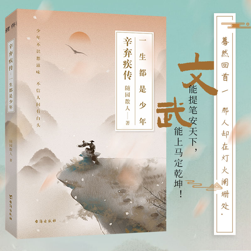 辛弃疾传:一生都是少年 随园散人著辛弃疾诗词全集词集宋词中国古