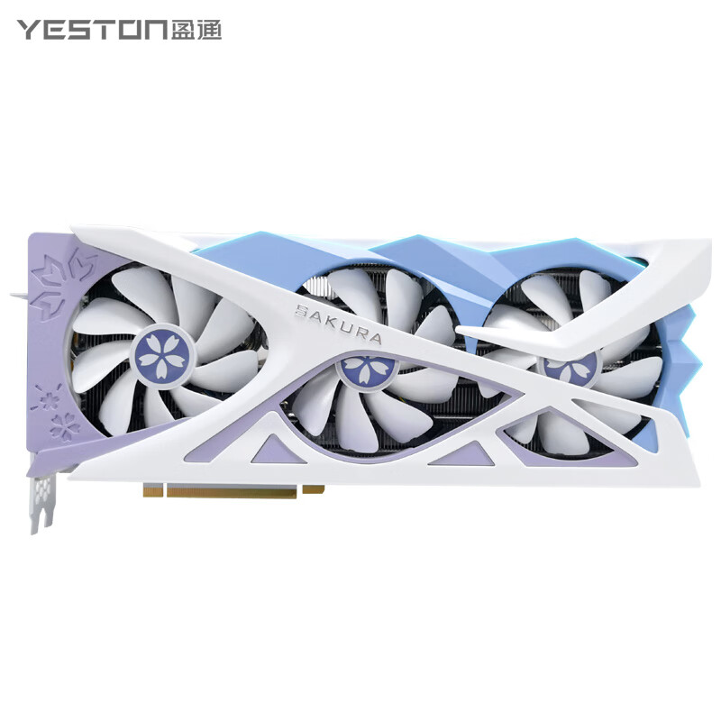盈通RTX4070Ti-12GD6X樱瞳花嫁电竞游戏视频显卡七彩虹