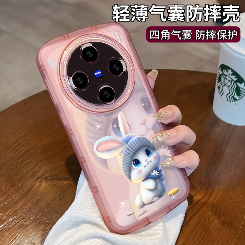 适用vivox100手机壳新款女x100pro透明保护套新品vivo硅胶防摔壳