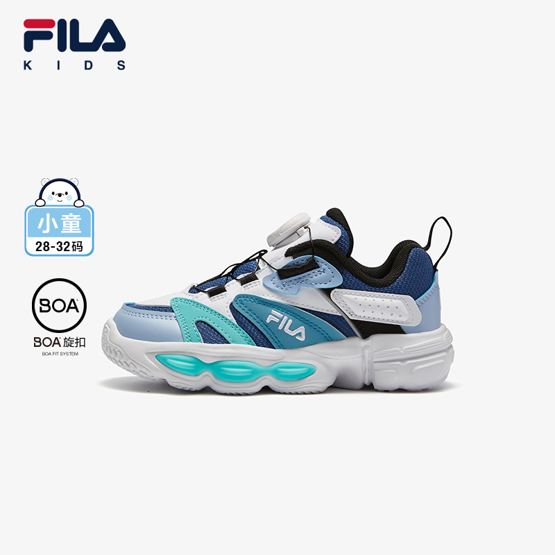 Fila/斐乐儿童【ET异形鞋】男女小童时尚防滑轻能运动鞋K14B341114F