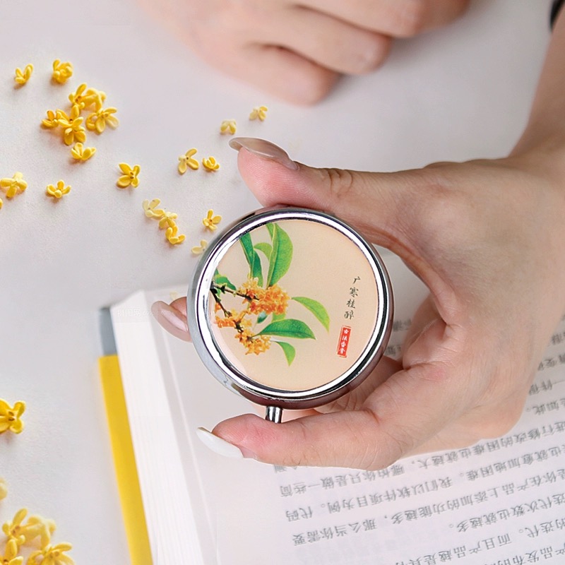 【新人体验价】广寒桂醉【银盒】金秋十月桂花香固体香膏10g