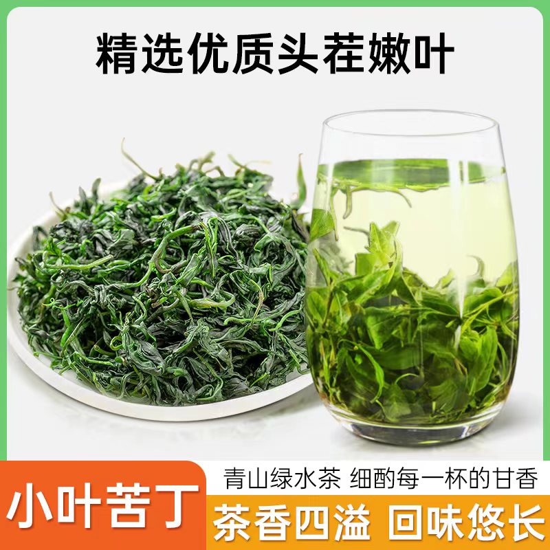 【2023年新茶头采】小叶苦丁茶 嫩芽 青山绿水精挑细选