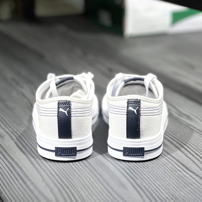 彪马男鞋PUMA2023帆布鞋夏季新款小白鞋板鞋运动鞋383865
