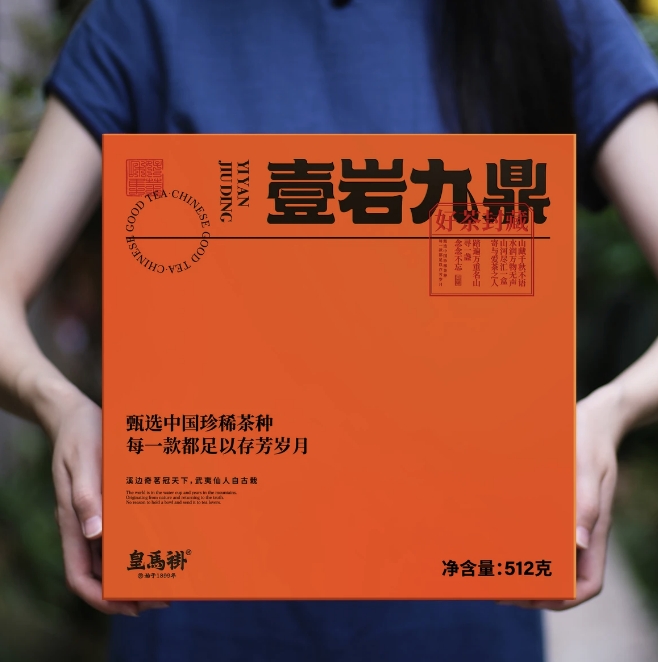 【一戈臻品茶】壹岩九鼎武夷山肉桂茶叶礼盒