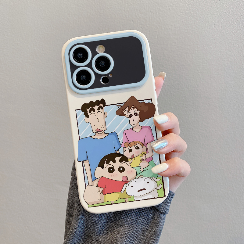 iPhone15Pro卡通小新苹果14promax/12华为OPPO荣耀VIVO小米手机壳