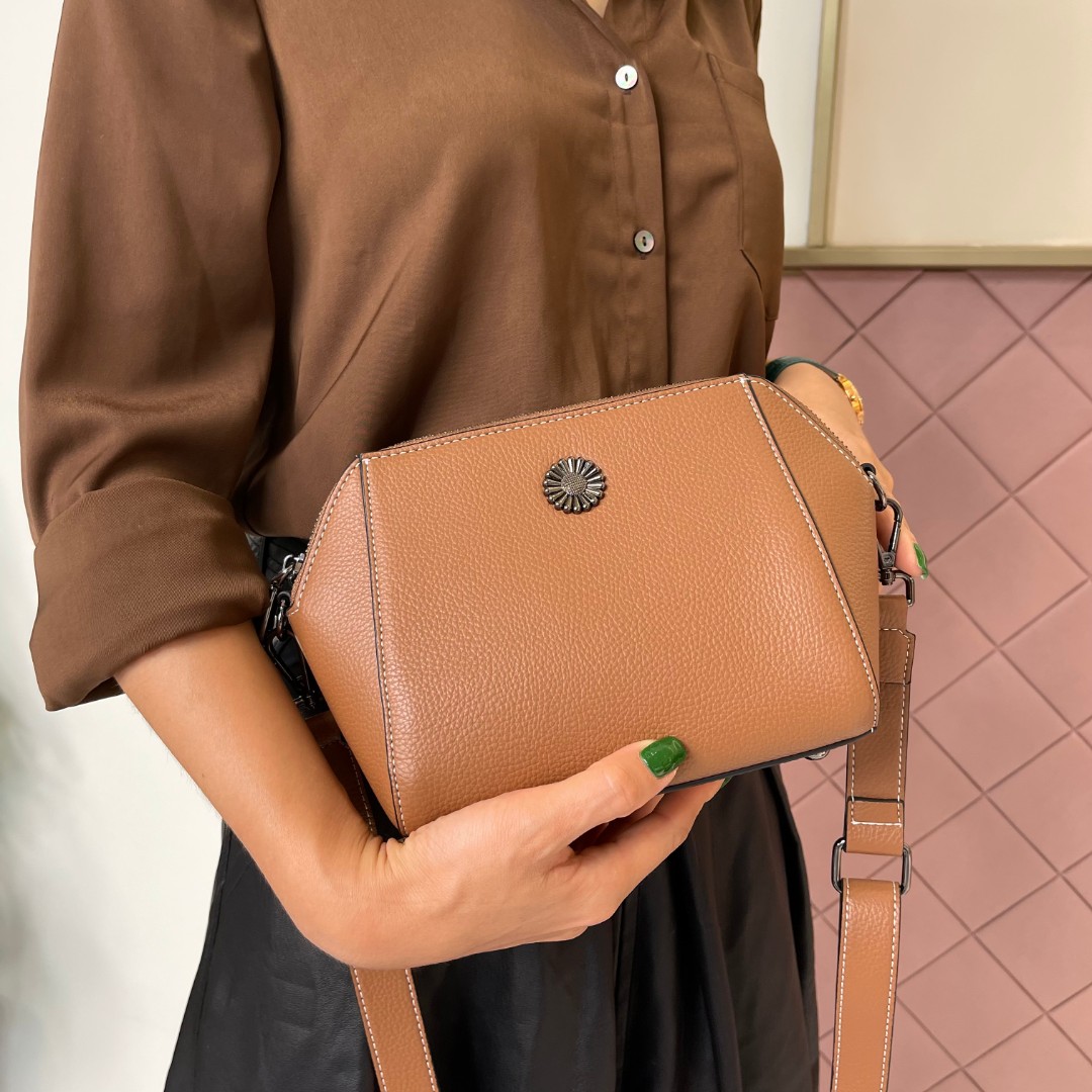 新款斜挎包时尚皮肩带贝壳包大容量单肩包 115